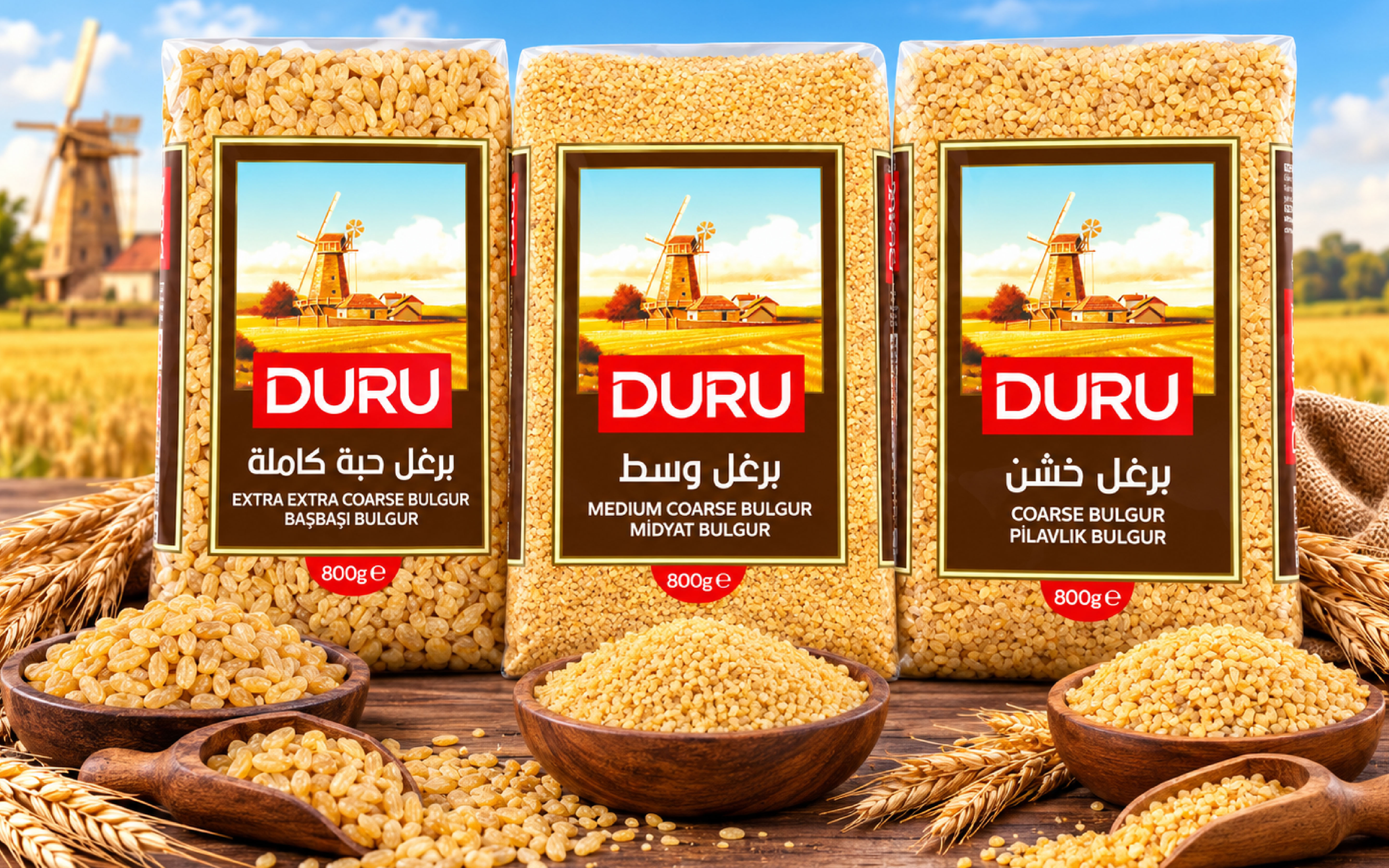 Discover Duru Bulgur in Egypt: Premium Turkish Bulgur and Global Food
